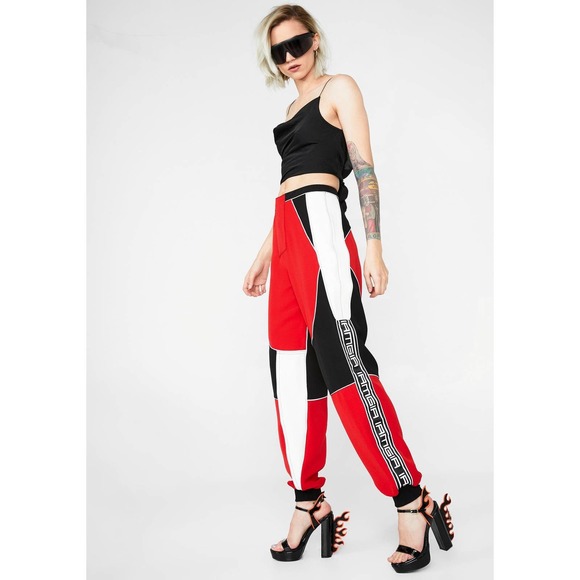I.AM.GIA Pants - I AM GIA LIT ELECTRA PANTS RED WOMENS SMALL